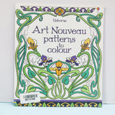 Art Nouveae Potterns To Colour - BKLT51586