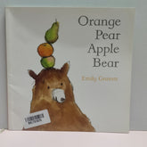 Orange Pear Apple Bear - BKLT51875