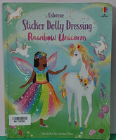 Sticker Dolly Dressing Rainbow Unicorn - BKLT52050