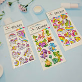 3D Twinkle Sticker 1 Pcs Random Design Will Be Shipped - EKC2155