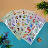 Animal World Stickers 1 Random Design Will be shipped - EKC2217