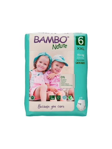 Bamboo Nature Pant Type  Diaper For Boys And Girls Pack Of 18 Size - Xxl - EKJB0007