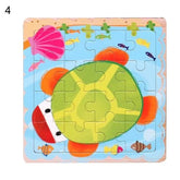 Wooden Jigsaw puzzle - 1 pc random design will be shipped - EKT2400