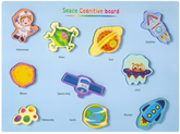Wooden Cognitive board Space - EKT2639