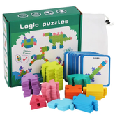 Wooden Logic Puzzles - EKT3192