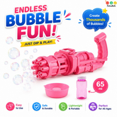 Bubble Gun | Fun Bubble Shooter for Outdoor Play (One Random Color Shipped)