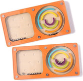 Wooden Pin Ball Game Small 1Pc Random Design Will Be Shipped - EKT3220