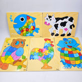 Wooden Jigsaw Puzzle 1 Pc Random Design Will Be Shipped - EKT3235