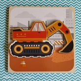 Wooden Chunky Jigsaw Puzzle 1Pc Random Design Will Be Shipped - EKT3386