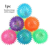 Rubber Spike Ball 1Pc Random Design Will Be Shipped - EKT3480