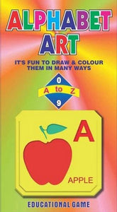 Alphabet Art Game Drawing And Coloring  - EKT3493