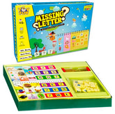 Missing Letters Educational Game for Kids with Sand Timer - EKT3494