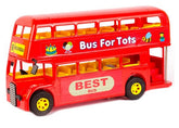Double Decker Friction Toy Bus - EKT3504