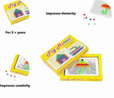 Peg Mosaic Puzzle Game - EKT3529