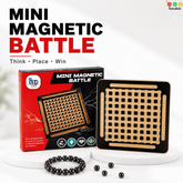 Wooden Mini Magnet Battle Game - EKT3610