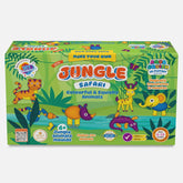 Jungle Safari Aqua Squish Kit for Kids 100% Safe & Non Toxic - EKT3662