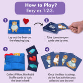 Bedtime Bear Good Night Activity Game For Preschooler - EKT3690