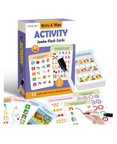 Write and Wipe Activity Jumbo Flash Cards | 32 Reusable Cards - EKT3724