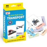 My First Transport Flash Cards | 36 Cards - EKT3738
