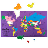 World Map Puzzle | Learn About World - EKT3766