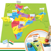 INDIA Flags with Flash Cards | Discover states of India - EKT3773