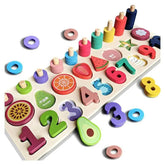 Rainbow Fruit Logarithmic Board - EKT3977