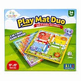 Snakes And Ladders Plus Ludo 17x17 Inch - EKT4035