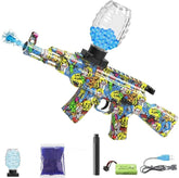 Automatic Gel Blaster Gun WIth Silencer Rechargeable - EKT4084