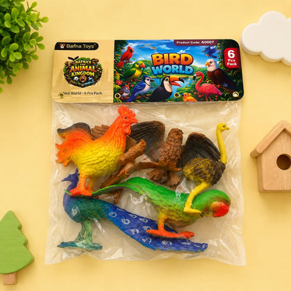 Birds Tos Set of 6 - EKT4102