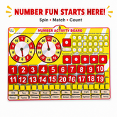 Number activity Velcro chart - EKW0257