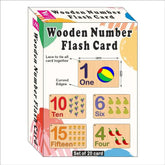 Wooden Flash Cards - Numbers - EKW0272