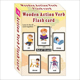 Wooden Flash Cards - Action Verb - EKW0273