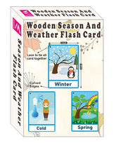 Wooden Flash Cards - Season And Weather - EKW0279