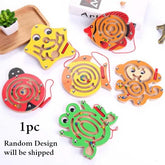 Magnetic Mini Maze | Skill-Building Toy (One Random Design Shipped)