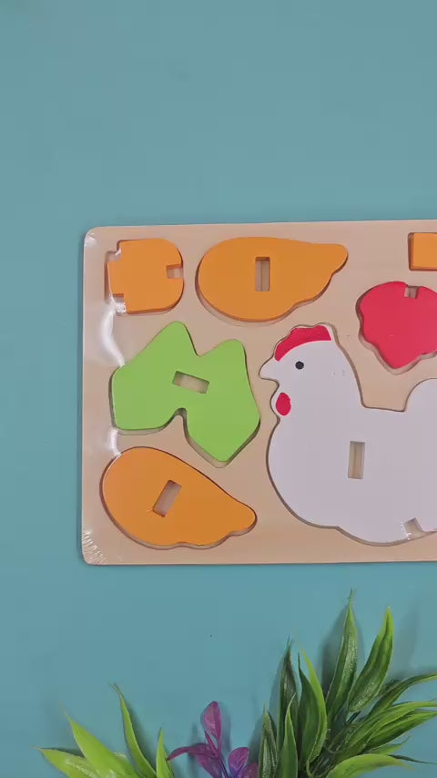 3D PUZZLE - HEN - EKT0771