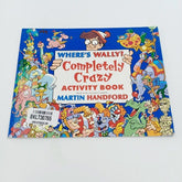 where wally completely crazy activity book - BKLT30765