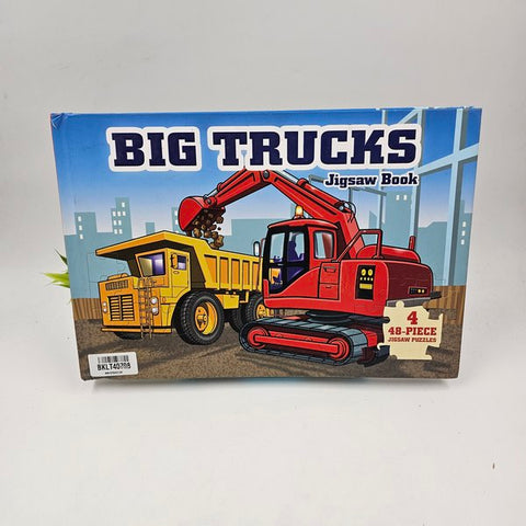 Big Truks Jigsaw Book - BKLT40708