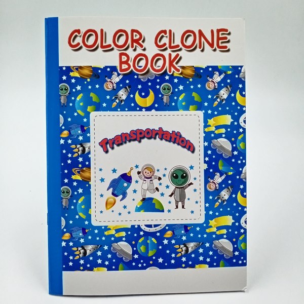 Color clone book  Transportation - BKN0050