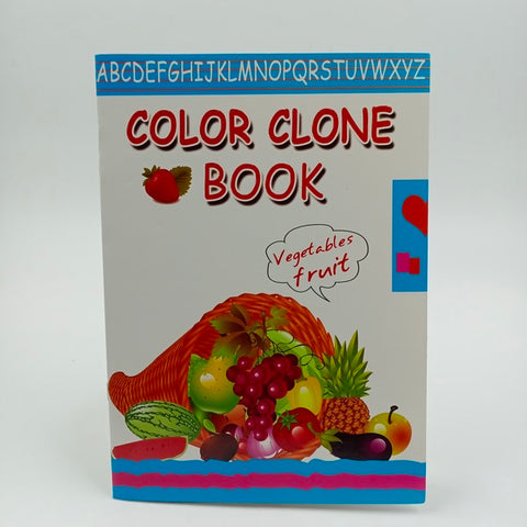 Color clone book  Friut and vegetable - BKN0052