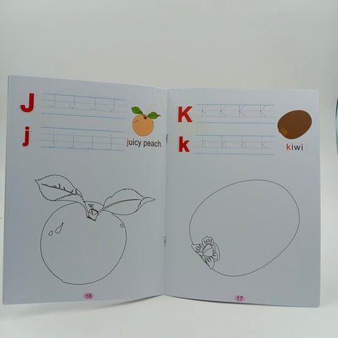 Color clone book  Friut and vegetable - BKN0052