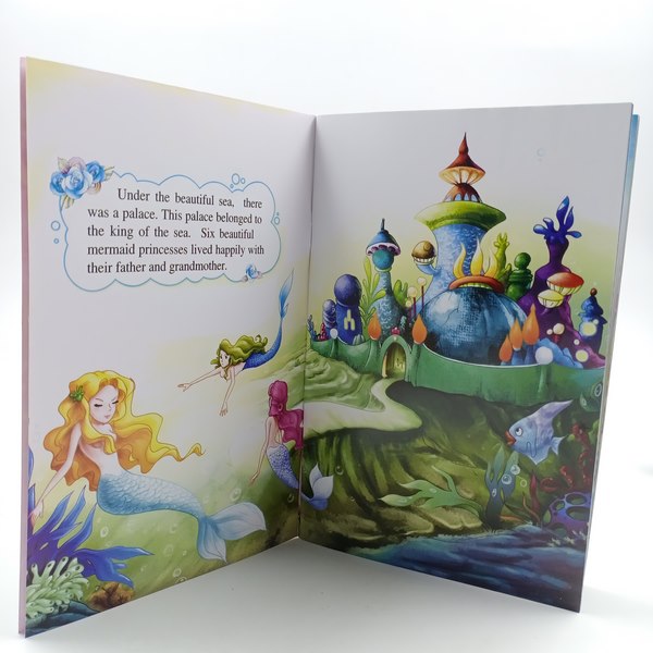 The mermaid pricess English Story book - BKN0058