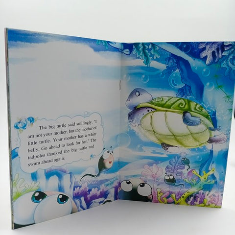 Little tadpole looking for mummy English Story book - BKN0061