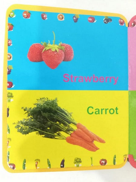 Fruits and vegetables Foam book - BKN0068