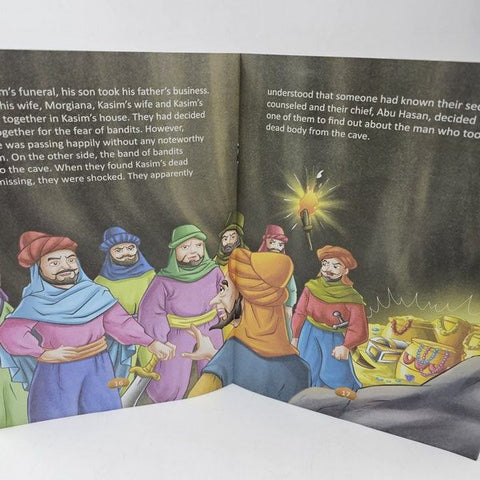 Ali Baba And Forty Thieves Story Book - BKN0083