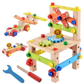 Wooden Assembling Chair Toy for kids - EKT1017