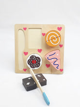 Wooden Fruit Cutting Set Toy | Realistic Sliceable Fruits with Velcro | Cooking Play House Set | Educational Toys Kids 3 + Years CAKE2 - EKT1306