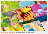 Extrokids Hand Grab Early Educational Learning Toys for Children Forest Animal 3D Jigsaw Puzzle Type2 - EKT1425