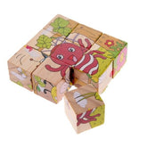 Extrokids Hand Grab Early Educational Learning Toys for Children Forest Animal 3D Jigsaw Puzzle Type2 - EKT1426