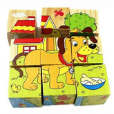 Extrokids Hand Grab Early Educational Learning Toys for Children Forest Animal 3D Jigsaw Puzzle Type2 - EKT1429