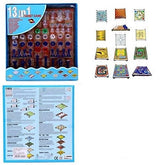 Chess Board Family Game,13 in 1 Magnetic Ludo Chess Snacks and LADDERS Set - Multi Color - EKT1475